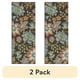 thumbnail image 1 of Alfombra 2 Pack Mainstays Floral Gris 110x5cm Antideslizante, 1 of 3