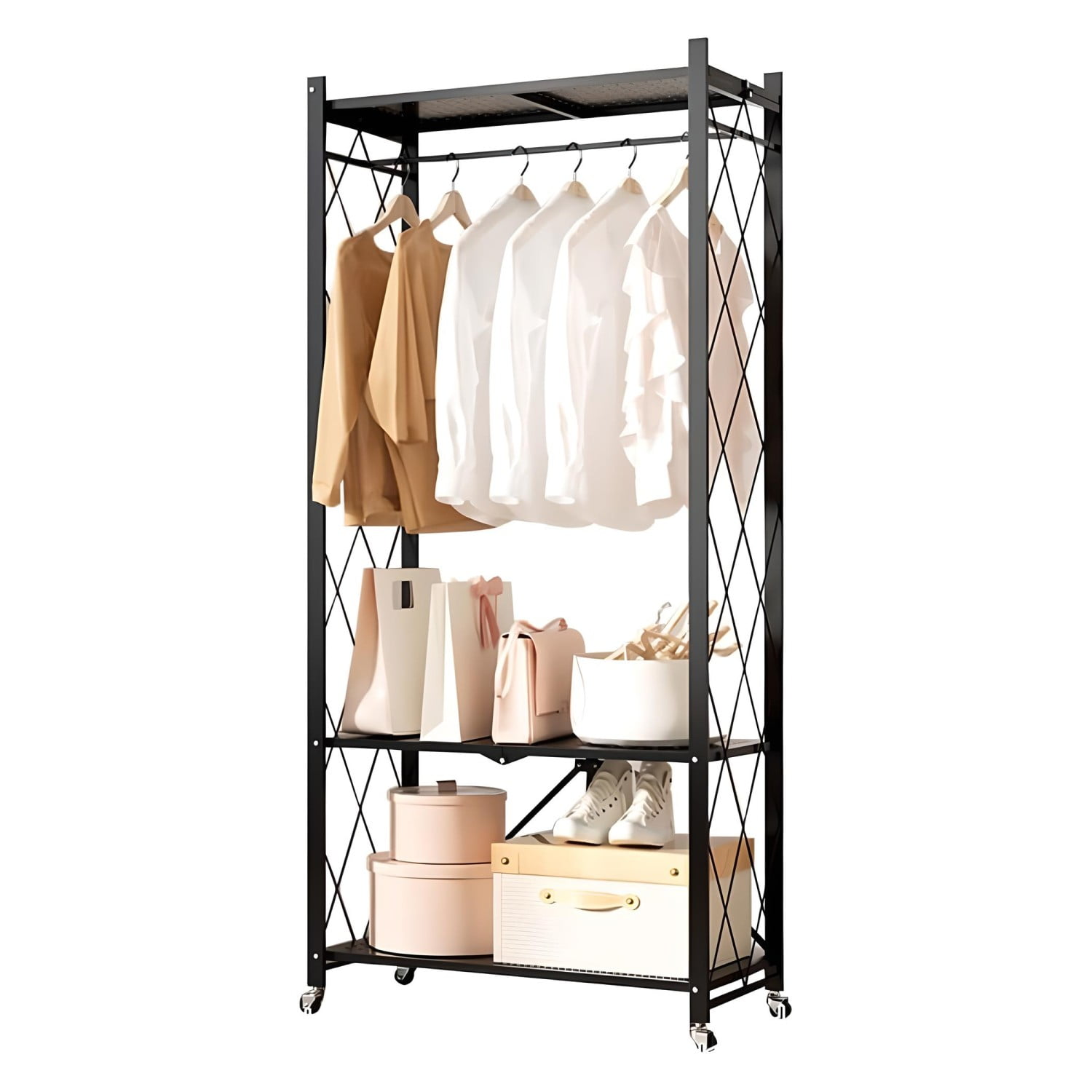 Prochef - Closet Abierto Plegable De Acero 158x71x32 Cm.