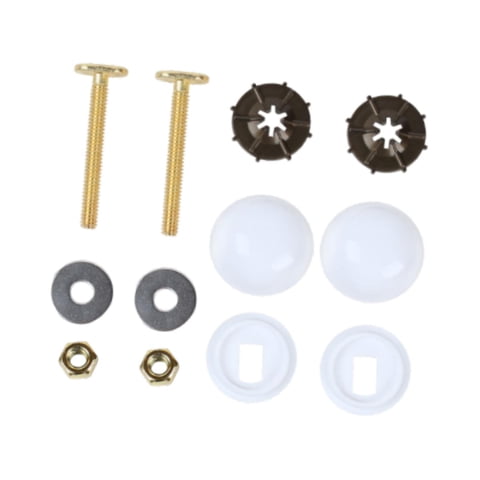 Bothyi - Pernos Para Inodoro Al Suelo Con Tornillos, Tuercas Y Arandelas. Juego De Pernos Para Inodoro Al Suelo.