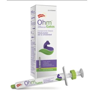 Ohm Pasta Para Gatos Jeringa 7Gr Holliday Modulador Ansiedad