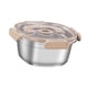thumbnail image 3 of Contenedor De Alimentos De Acero Inoxidable Contenedor De Almuerzo De Acero Inoxidable Para El Trabajo Hogar 1000ml, 3 of 5