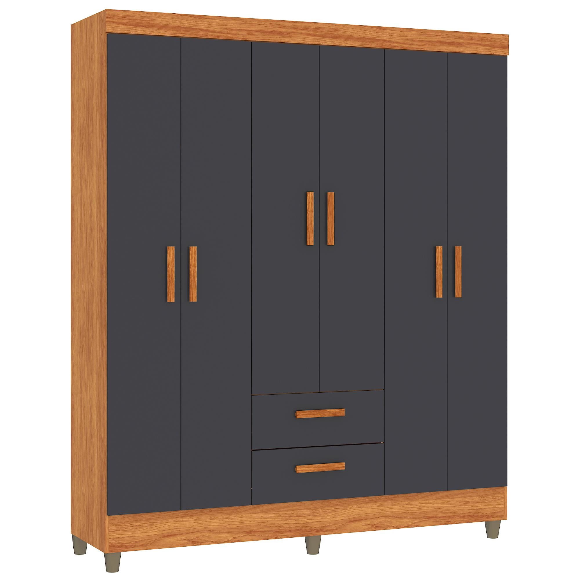 Di Poretti Design - Closet Lite 6 Puertas 2 Cajones