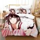 thumbnail image 1 of Saenai Heroine no Sodatekata Megumi Kato Bedding Set Boys Girls Twin Queen Size Duvet Cover Pillowcase Bed Kids AdultBed Sheets, 1 of 5