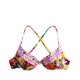thumbnail image 3 of Bikini sostén con amarras estampado amarillo Talla M, 3 of 4