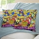 thumbnail image 3 of Los Simpson Fundas de almohada de terciopelo con tema, regalos de funda de almohada, decoración para el hogar, cojín de lanzar, regalo de cumpleaños para fans y parejas.40*40cm., 3 of 6