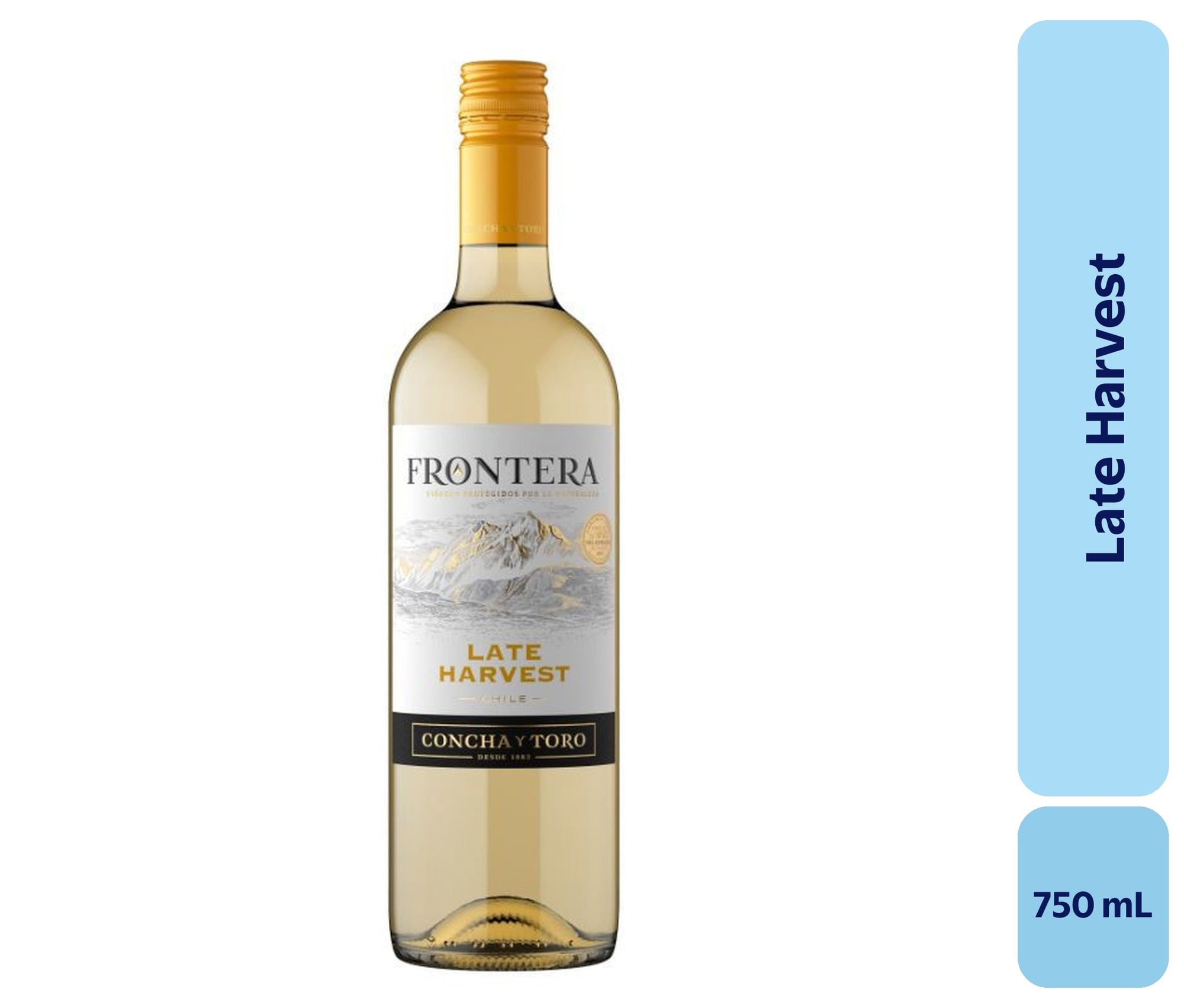 Vino Late Harvest Botella 750 mL Frontera
