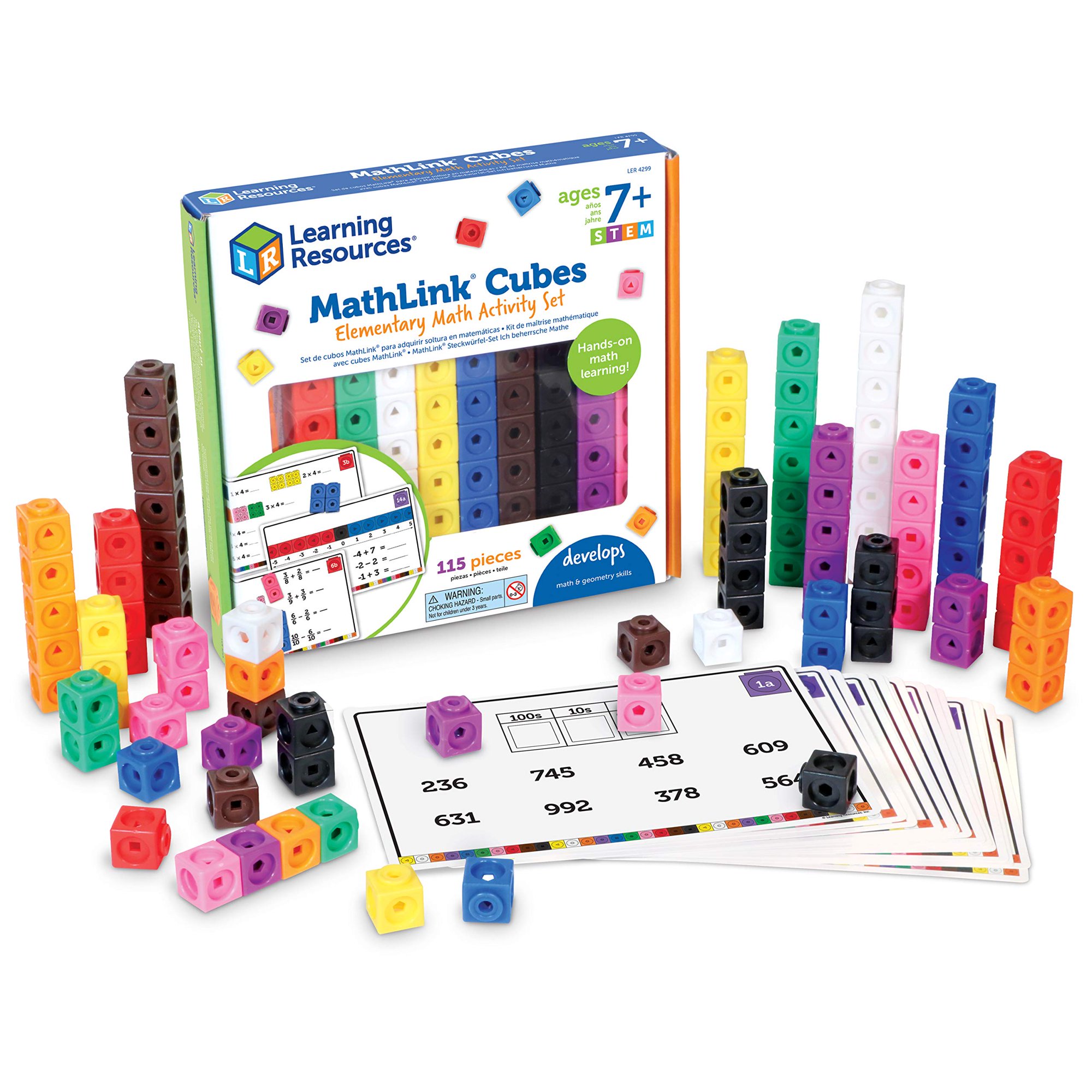 Recursos De Aprendizaje Learning Resources Mathlink Cubes Conjunto De Actividad