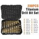 thumbnail image 3 of Juego de brocas ENERTWIST Titanium 230 piezas para metal y madera, 3 of 9