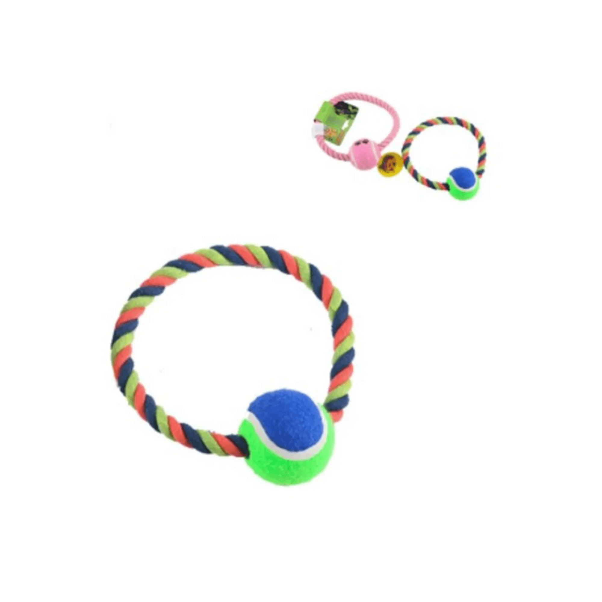 Genérico - Juguete Para Perros Pelota De Tenis Cuerda Mascota