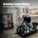 thumbnail image 2 of Bicicleta Balance Strider 12 Sport negra con base basculante, 2 of 7