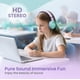thumbnail image 4 of Auriculares infantiles acer 85/94dB con limitador de volumen plegable, color morado, 4 of 6