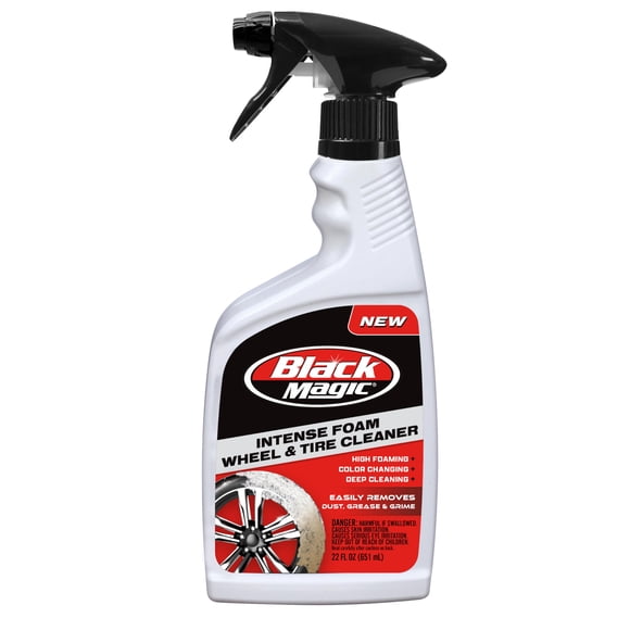 Limpiador de ruedas y neumáticos Black Magic 120228 Intense Foam 650 ml