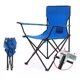 thumbnail image 2 of Silla Plegable Portátil Para Camping Playa + Bolsa Azul, 2 of 3