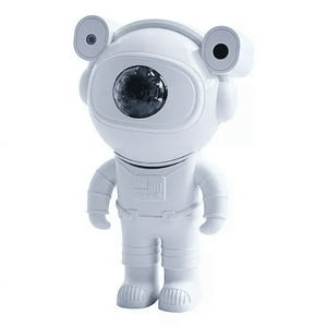 Leonimport - Lampara Astronauta Proyectora Galaxia Led Parlante Bluetooth