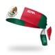 thumbnail image 1 of Cinta Para La Cabeza Con Bandera De México Antideslizante Y Transpirable, 1 of 5