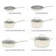 thumbnail image 3 of Juego de Utensilios de Cocina Sur La Table 10 piezas Titanio Cerámico Blanco, 3 of 7