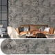 thumbnail image 4 of 1pc Faux Thickened Retro Brown Cement Wallpaper, 39.4inch/1m, Self-Adhesive Contact Paper, Removable Peel And Stick Wallpaper For Refrigerator Speaker Dryer Cabinet Oven Appliance Furniture Home Deco, 4 of 4