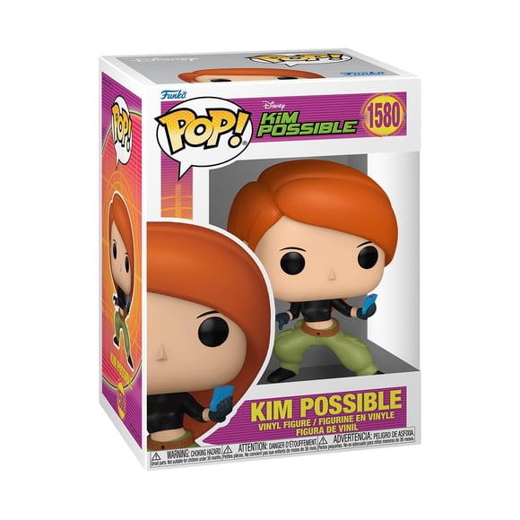 Figura de vinilo Funko Pop Disney Kim Possible, 9,5 cm, coleccionable