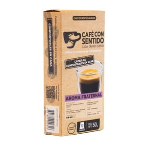 Café Con Sentido Capsula Café Aroma Fraternal 10 Unidades