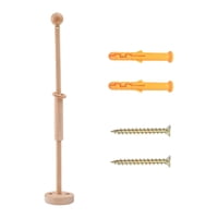 Magideal - Soporte Para Campana De Cama, Soporte Para Teléfono De Cuna, Decoración De Madera, Soporte Giratorio Ajustable Para Caja De Música, Brazo Colgante Par Soporte Redondo De Pared