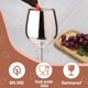 thumbnail image 2 of Copas para vino TJ, juego de 2, acero inoxidable, 500 ml, 2 of 7