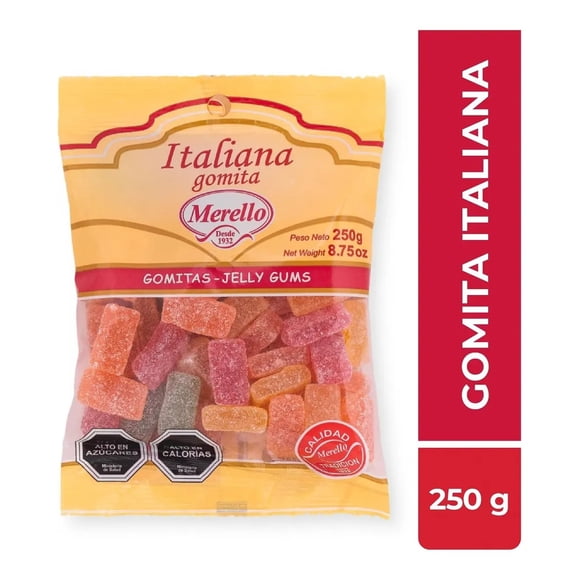Pack Gomita Italiana 5 un x 250gr