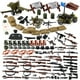 thumbnail image 1 of Set de Armas Feleph Segunda Guerra Mundial con Accesorios para Figuras de Soldados, 1 of 3