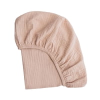 Bothyi - Pasa De Cuna Ajustada Chica Recién Nacida Para Un Colchón De Reloj De Arena Ovalada Rectángulo Rosa