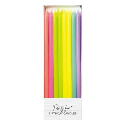 Velas Cumpleaños Colores  Way To Celebrate