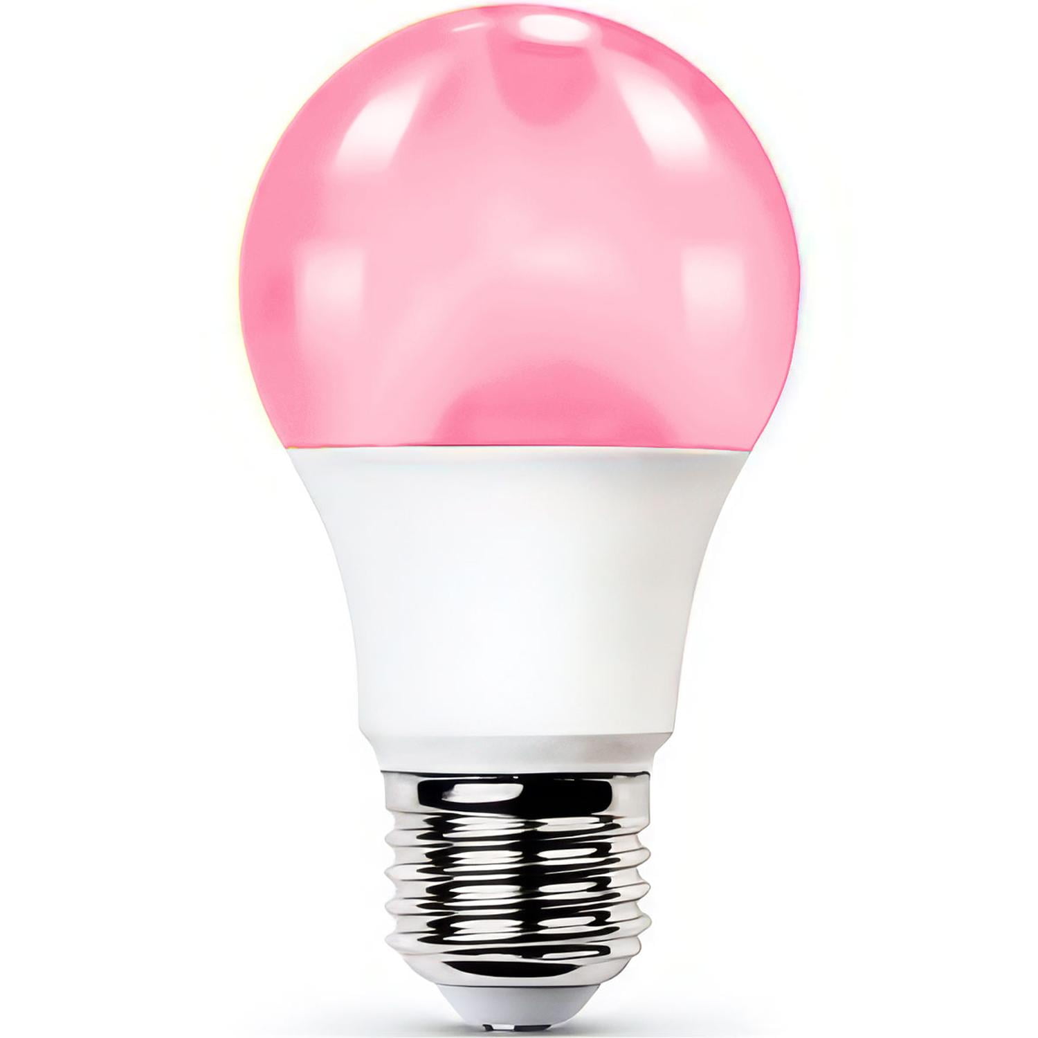 Gen - Ampolleta Led Colores Fiesta Luz Color Lampara Rosa Rosa