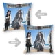 thumbnail image 2 of Piratas del Caribe Fundas de almohada de terciopelo con tema, regalos de funda de almohada, decoración para el hogar, cojín de lanzar, regalo de cumpleaños para fans y parejas. 45cm x 45cm., 2 of 6