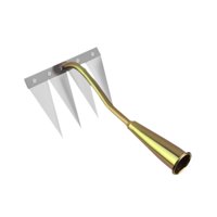 Magideal - Herramienta De De Jardinería De Jardinería Desmontable Herramienta De Desmalezado Multifuncional Herramienta De Eliminación De Malezas De Servi 4 Dientes