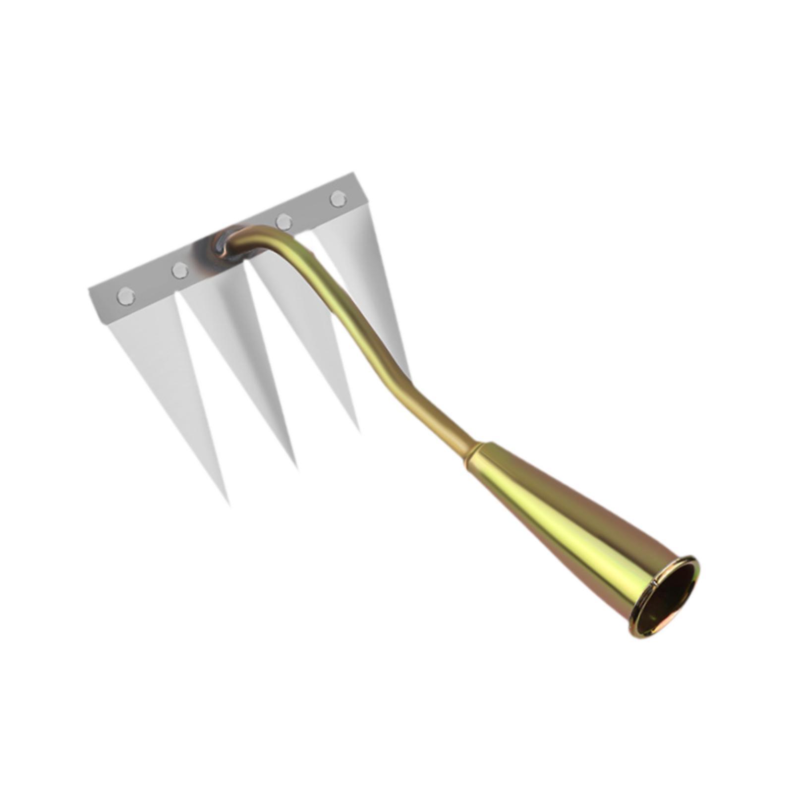 Magideal - Herramienta De De Jardinería De Jardinería Desmontable Herramienta De Desmalezado Multifuncional Herramienta De Eliminación De Malezas De Servi 4 Dientes