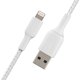 thumbnail image 4 of Cable Lightning Belkin BoostCharge trenzado de 2 m, blanco, 4 of 7