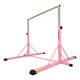 thumbnail image 1 of Barra De Gimnasia Para Niños Segura Estable 90-150cm Rosada Rosa Claro, 1 of 4
