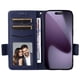 thumbnail image 5 of Funda Cartera para iPhone 17 Pro Tapa Flip con Ranuras y Soporte Azul, 5 of 5