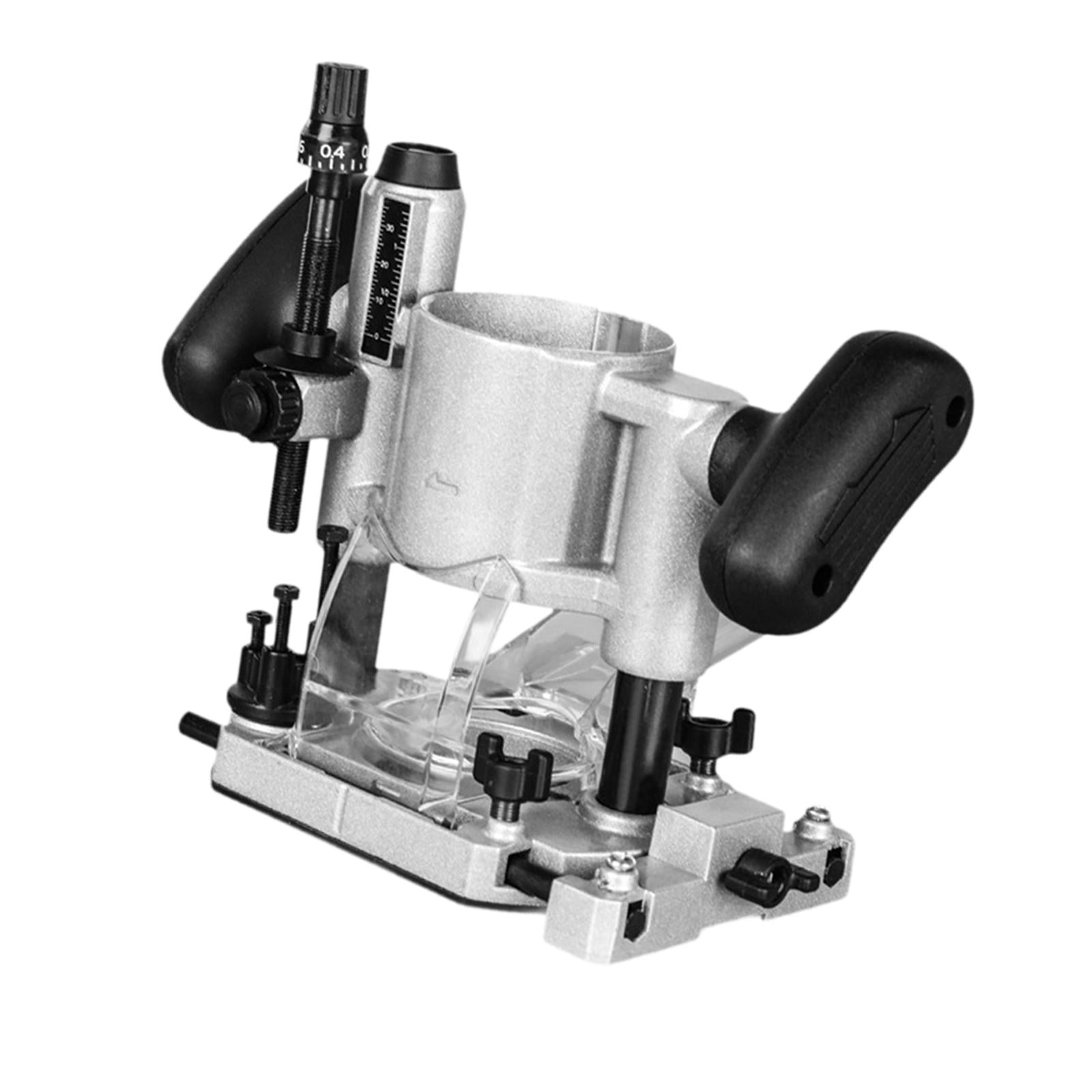 Ioensy - Base Para Máquina De Recorte Base De Fresadora De Inmersión Para Cepillado De Bordes Ranurado Acabado