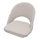 thumbnail image 1 of Funda Para Silla Suave Con Respaldo Corto Y Curvo Funda De Poliéster Con Arco Para Comedor Beige, 1 of 5