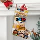 thumbnail image 2 of Jeffy SML el Rapero Tema: Calcetines de Navidad, fino lino blanco para colgar en escaleras y chimenea, decoración navideña para el hogar, regalo de Navidad.54cm×38cm, 2 of 5