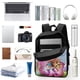 thumbnail image 3 of Luna Petunia-theme Backpack, Campus style schoolbag Bookbag with Adjustable Shoulder Straps And Large Zip Compartment, Unisex Travel Bags., 3 of 6