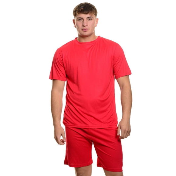 Conjunto Deportivo Hombre Equipos Short y Polera Colores 7527