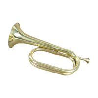 Magideal - Trompeta De Señales, Trompeta De Caballería, Ligera, Retro, Para Soplar, Instrumento Musical, Instrumento De Viento Metal Para Orquesta Con Ambiente F