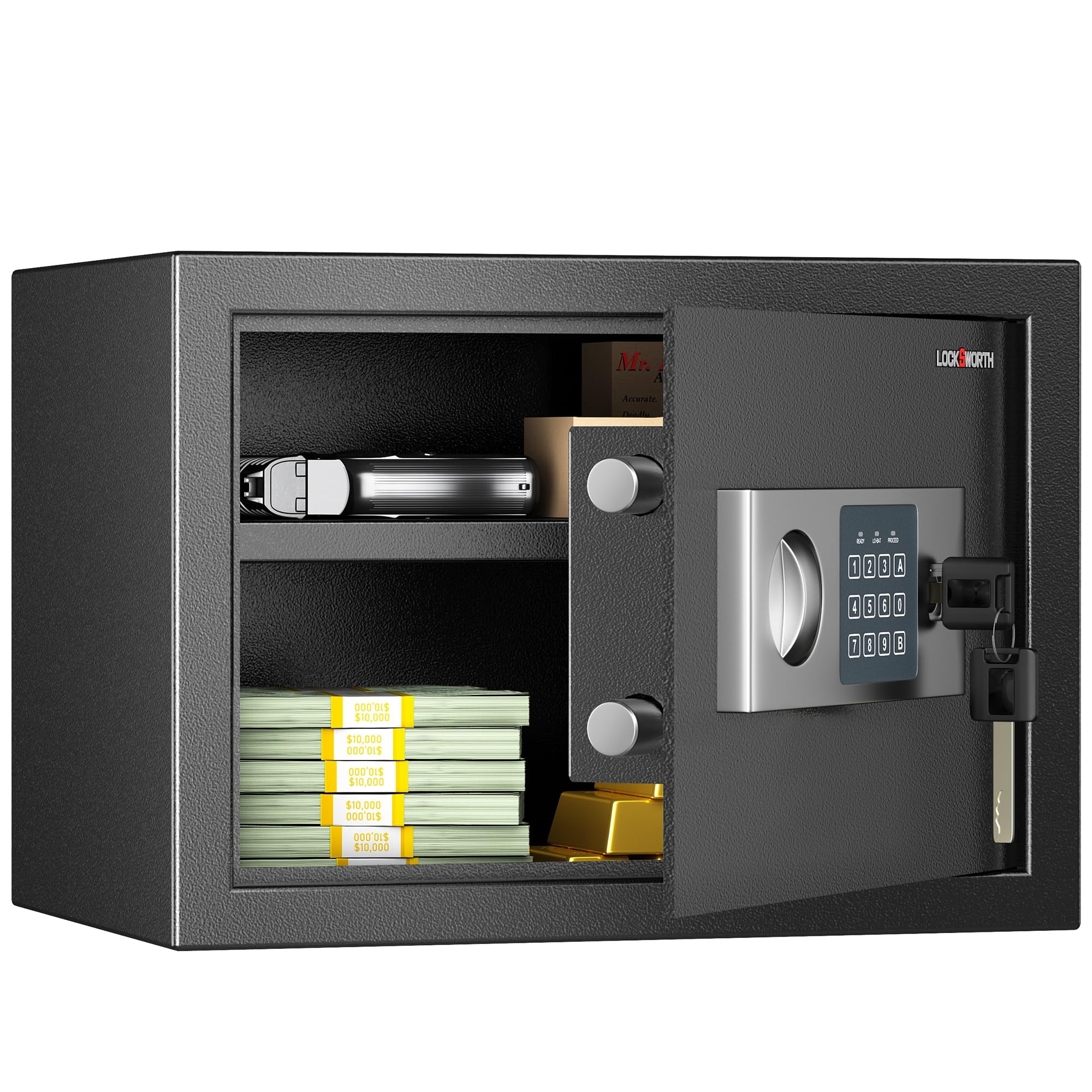 Caja Fuerte Digital Locksworth Locksworth Lock Box De 0.6 Pies³