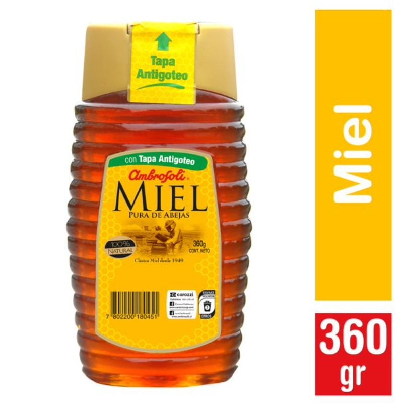 Miel Top Down 360 g Ambrosoli