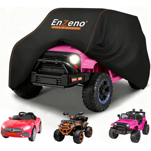 Enzeno Kids RideOn Toy Car Cover, Power Wheels Cover Waterproof