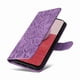 thumbnail image 5 of Funda tipo cartera FOXDOCK para Samsung Galaxy A14 5G , diseño girasol en relieve, cuero PU, cierre magnético, soporte y tarjetero, 5 of 5