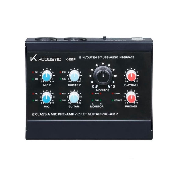 K Acoustic K 22P Interfaz de Audio