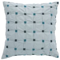 Sueño Blanco - Cojin Capitone Verde Agua 45X45