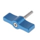 thumbnail image 1 of Tornillo De Mango Ajustable En Forma De T M4 * 17 Para Cámara De Equipo De Fotografía-Azul, 1 of 5