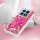 thumbnail image 4 of Funda Para Xiaomi 14t Pro Con Brillo Líquido, Protección Completa Y Soporte De Anillo Giratorio, 4 of 4